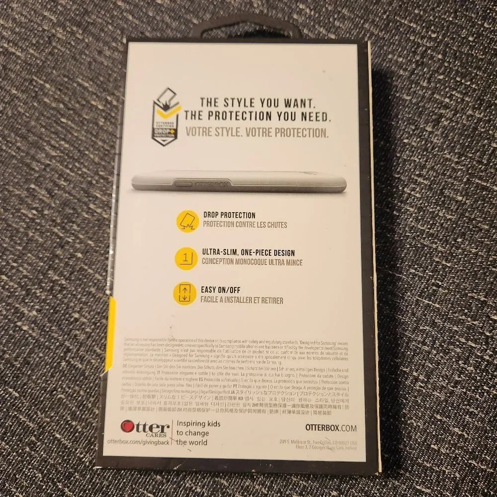 OTTERBOX Symmetry Series Clear Graphics Bumper Case for Samsung Galaxy Note8